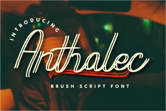Anthalec Script: Vintage Charm for Modern Brands