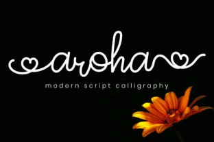 Aroha Script: Bringing a Sweet, Fun Feel to Your Designs