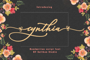 Cynthia Script: A Charming Font for Creative Projects