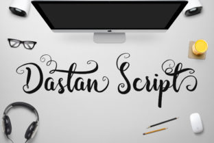 Dastan Script: A Playful Handwritten Font for Romantic Projects