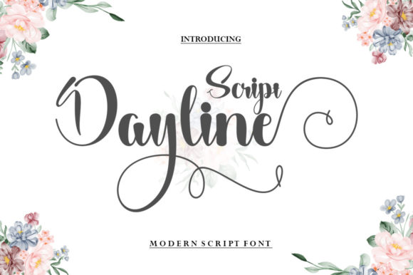 Dayline Script: Elevate Your Brand With This Chic Typeface
