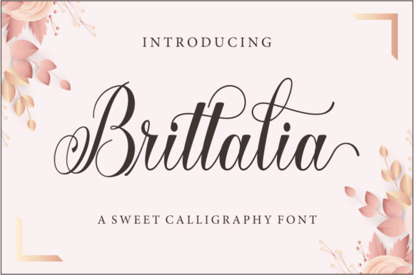 Discover Brittalia Script: A Font with Timeless Charm