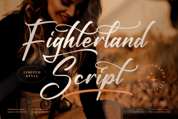 Elevate Your Brand: The Elegance of Fighterland Script