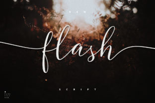 Flash Script: A Bold Handwritten Font for Standout Designs