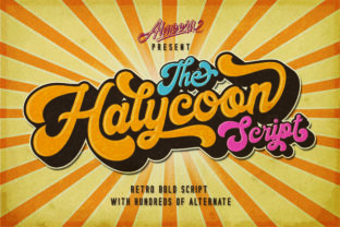 Halycoon Script: A Bold Handwritten Font for Standout Designs