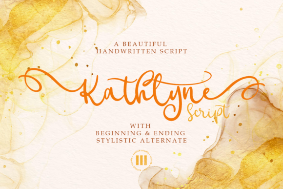 Kathlyn Script: Your Go-To Font for Authentic Elegance