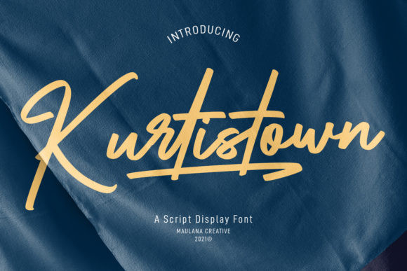 Kurtistown Script: A Playful Font for Unforgettable Designs