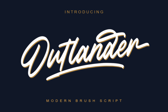 Outlander Brush Script: Vintage Charm for Modern Branding