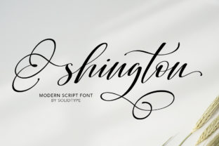 Shington Script: A Fresh Take on Handwritten Style