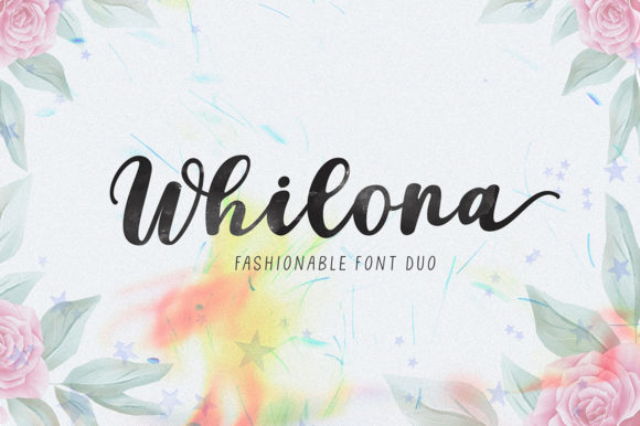 Whilona Script: A Modern Handwritten Typeface