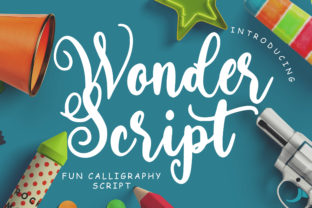 Wonder Script: A Cheerful Typeface for Creative Projects