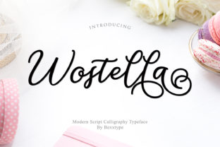 Wostella Script: A Modern Handwritten Font with Authentic Style