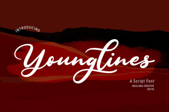 Younglines Script: A Modern Touch for Elegant Design