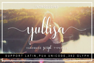 Yullisa Script: Elevating Projects with Handwritten Elegance